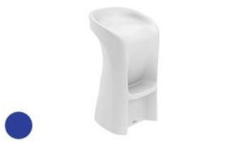 Ledge Lounger Signature Collection Barstool | Counter Height - Seat Height 17.5" | White | LL-SG-BS30-W