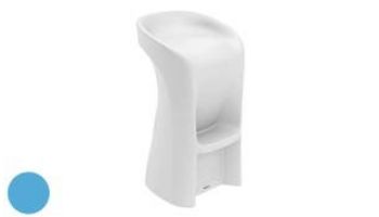 Ledge Lounger Signature Collection Barstool | Counter Height - Seat Height 17.5" | White | LL-SG-BS30-W