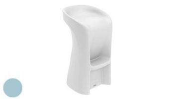 Ledge Lounger Signature Collection Barstool | Bar Height - Seat Height 29.5" | White | LL-SG-BS42-W