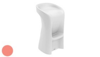 Ledge Lounger Signature Collection Barstool | Counter Height - Seat Height 17.5" | White | LL-SG-BS30-W