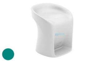 Ledge Lounger Signature Collection Barstool | Counter Height - Seat Height 17.5" | White | LL-SG-BS30-W