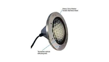 J&J Electronics Incandescent Inground Pool Light Fixture | 300W 12V 100' Cord | TPL-P12-300-100