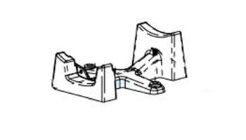 Waterway Booster Pump Motor Mount | 672-1380