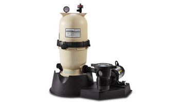 Pentair Clean and Clear Above Ground Pool Cartridge Filter System | 100 Sq Ft | 1.5HP Pump 3' Cord | 6' Hose Kit  | PNCC0100OO1160