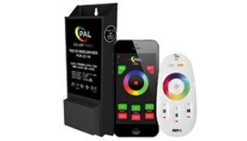 PAL Lighting Color Touch PCR-2D Remote Control Transformer with OEM Cloning and WiFi for Evenglow and PAL-4 LED Multi-Color Lights | 16W 12VDC | 42-PCR-2DW-16