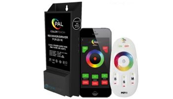 PAL Lighting Color Touch PCR-2D Remote Control Transformer with OEM Cloning and WiFi for Evenglow and PAL-4 LED Multi-Color Lights | 16W 12VDC | 42-PCR-2DW-16