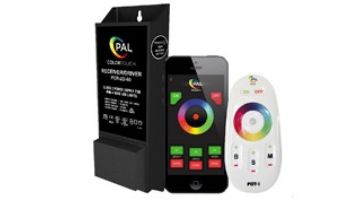 PAL Lighting Color Touch PCR-2D Remote Control Transformer with OEM Cloning and WiFi for Evenglow and PAL-4 LED Multi-Color Lights | 55W 12VDC | 42-PCR-2DW-60-E