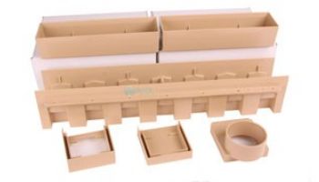 Pour-A-Lid 24" Channel Drain System | Tan | PLC24 INLN TAN loading=