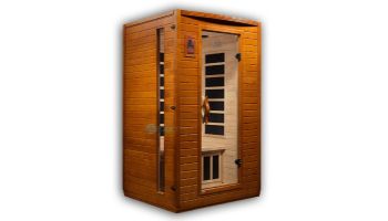 Golden Designs Dynamic Andora 2-Person Low EMF FAR Infrared Sauna | Hemlock | DYN-6202-03
