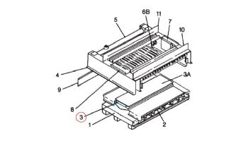 Pentair Center Heat Shield Assembly | 20005701