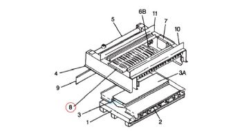 Pentair End Tile Channel | 20002600