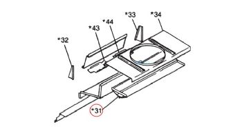 Pentair Flue Diverter Assembly | 20012201