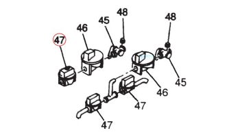 Pentair On-Off Combination-Operating Gas Valve | V0047800