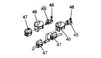 Pentair Manual Gas Valve | V2013800