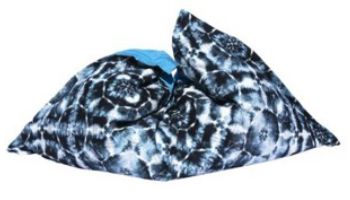 Ledge Lounger Laze Pillow Floating Lounger | Shibori Blue | LL-LZ-P-SHB