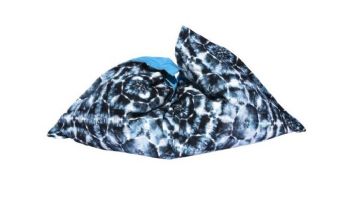 Ledge Lounger Laze Pillow Floating Lounger | Shibori Blue | LL-LZ-P-SHB