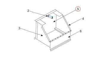 Pentair Flue Collector Rear Panel | 10661701