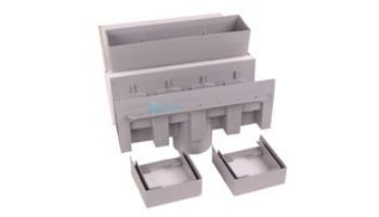 Pour-A-Lid 12" Channel Drain System | Gray | PLC12 INLT GRY loading=