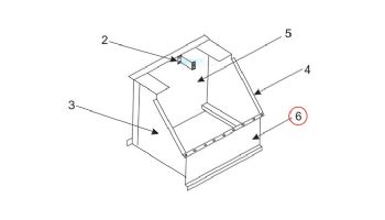 Pentair Front Support Flue Collector | 10662101