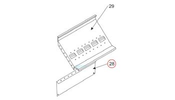 Pentair Middle Front Panel | 10662001