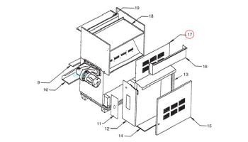 Pentair Upper Front Panel | 10658901