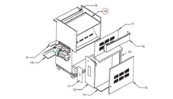 Pentair Front Flue Panel | 10659501