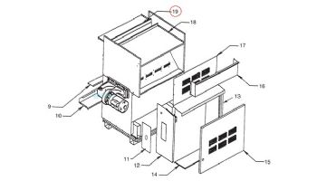 Pentair Rear Flue Panel | 10659301