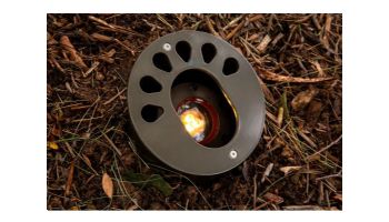 FX Luminaire KG Well Light | Color Zone Dimming | Weathered Iron | KG-ZDC-WI