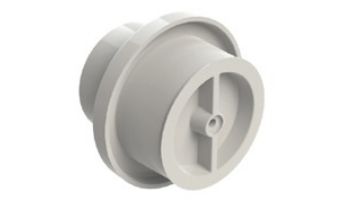 AquaStar Light Niche/Return Fitting with Cap | Fits Inside 2" Pipe | White | 3701-CS