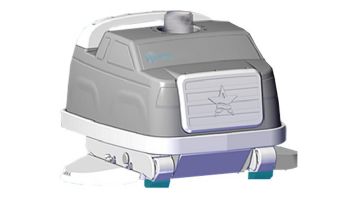 AquaStar StarzTruck Automatic Suction Pool Cleaner for Vinyl / Fiberglass Pools | Grey / White | SZTV0301-H