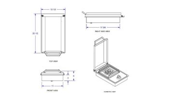 Bullet By Bull Side Burner Stainless Steel Propane | UI0456L