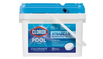 Clorox Pool & Spa XtraBlue 3" Long Lasting Chlorinating Tablets | 5 LB | 24205CLX