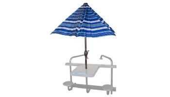 Global Pool Products 2 Seat Swim-Up Table Umbrella | GPPOTE-2STHT-UMB