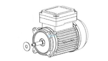 Hayward TEFC Threaded Motor 1HP 115/230 | SPX2607Z1MTG