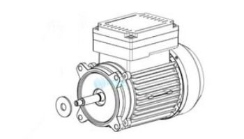Hayward TEFC Threaded Motor 1HP 115/230 | SPX2607Z1MTG loading=