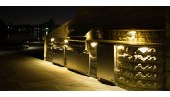 FX Luminaire LouverFenetre LED Wall Light | Zone Dimming 1LED 2700K | Antique Bronze on Cooper | LF-ZD-1LED-W-CUAB