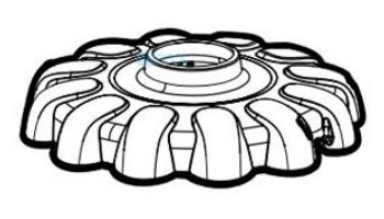 Hayward Cyclone Cosmetic Top | 600 | Gray | RCX361126237