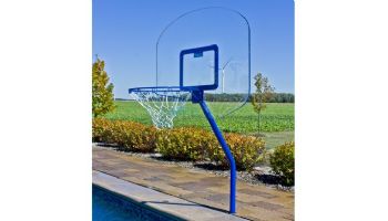 Global Pool Products 18" Regulation Basketball Game Set | Silver Vein Powder Coated | GPPOTE-BBS-SV