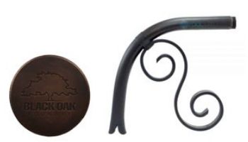 Black Oak Foundry Large Droop Spout | Oil Rubbed Bronze Finish | S7700-ORB