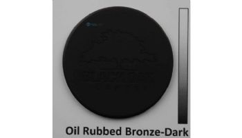 Black Oak Foundry Large Droop Spout with Versailles | Almost Black Finish | S7785-BLK | S7790-BLK