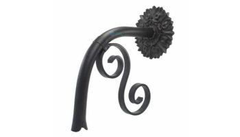 Black Oak Foundry Large Droop Spout with Versailles | Oil Rubbed Bronze Finish | S7785-ORB