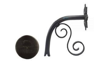 Black Oak Foundry Large Droop Spout with Normandy | Antique Pewter Finish | S7783-AP | S7835-AP