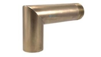 Black Oak Foundry 1.5" Deco 90 Degree Downspout | Oil Rubbed Bronze Finish | S931-ORB