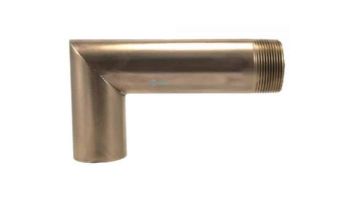Black Oak Foundry 1.5" Deco 90 Degree Downspout | Distressed Copper Finish | S931-DC
