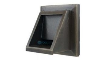 Black Oak Foundry Short Square Scupper Bare | Oil Rubbed Bronze Finish | S56-ORB | S69-ORB