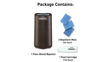 ThermaCell Patio Shield Mosquito Repeller | Graphite | MRPSL