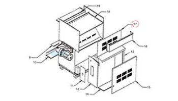 Pentair Upper Front Panel | 10658907