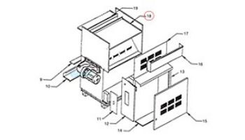 Pentair Front Flue Panel | 10659508