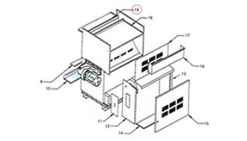 Pentair Rear Flue Panel | 10659309