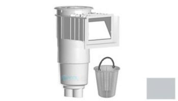 Aquastar Flow Star Skimmer with 5" Deep Throat, Float Assembly, Lid, Adjustable Collar and 9" Ultra Basket for Fiberglass | White | SKRFL12101-L